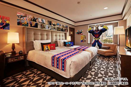 WHAT？东京王子酒店可以和小英雄们“开房”了？！